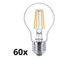 Philips SADA 60x LED Žiarovka VINTAGE Philips A60 E27/4,3W/230V 2700K