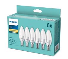 Philips SADA 6x LED Žiarovka Philips E14/5,5W/230V 2700K