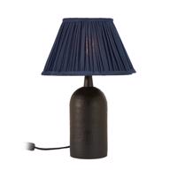 PR Home Riley stolová lampa, čierna/modrá