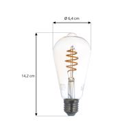 Prios Smart E27 ST64 4,9W ZigBee Tuya Philips Hue sada 3