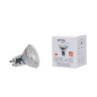 Prios Smart LED žiarovka 2ks GU10 sklo 4,7W číra Tuya