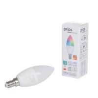 Prios Smart LED žiarovka E14 4,9W RGBW CCT Tuya matná 2ks