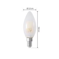 Prios Smart LED žiarovka matná E14 4,2W Tuya WLAN CCT