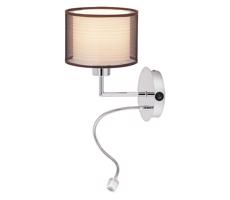 Rabalux 2629 - Nástenné svietidlo ANASTASIA E27/60W + LED/1W