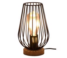 Rabalux Rabalux 6915 - Stolná lampa GREMIO 1xE27/40W/230V čierna