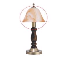 Rabalux Rabalux 7092 - Náhradné sklo k lampe RUSTIC E14