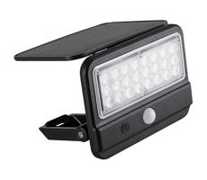 Rabalux Rabalux 77040 - LED Solárne nástenné svietidlo FLAXTON LED/7W/3,7V IP54 čierna