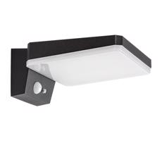 Rabalux Rabalux 77078 - LED Solárne nástenné svietidlo LASSET LED/4,4W/3,7V IP54 čierna