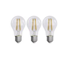 SADA 3x LED Žiarovka FILAMENT A60 E27/3,8W/230V 2700K Energetická trieda A