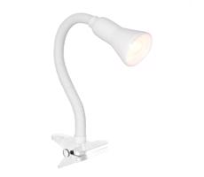 Searchlight Searchlight EU4122WH - Stolná lampa DESK 1xE14/7W/230V