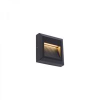 SIDEWALK SQUARE LED 8148, LED 1.6W, 61lm, 3000K, IP54, exteriérové svietidlo