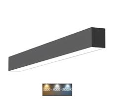 Sinclair Sinclair LSM 24-40CCT - LED Stropné svietidlo LSM LED/40W/230V 120 cm čierna