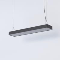 SOFT GRAPHITE 90X20 7532, 2 x LED T8 16W 2300lm 3000K