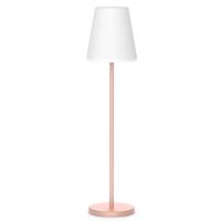 Solárna stojacia lampa Newgarden Lola Slim 120 rose gold