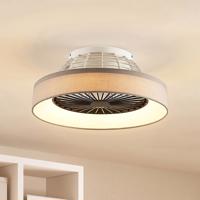 Starluna Circuma stropný LED ventilátor, sivý