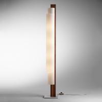 Stojaca LED lampa Stele, orech