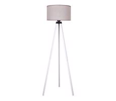 - Stojacia lampa 1xE27/60W/230V pr. 44 cm béžová/biela