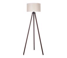 - Stojacia lampa 1xE27/60W/230V pr. 44 cm krémová/hnedá