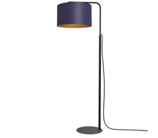 Stojacia lampa ARDEN 1xE27/60W/230V fialová/zlatá