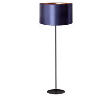 - Stojacia lampa CANNES 1xE27/15W/230V 45 cm fialová/medená/čierna