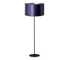 - Stojacia lampa CANNES 1xE27/15W/230V pr. 45 cm fialová/strieborná/čierna