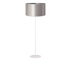 - Stojacia lampa CANNES 1xE27/15W/230V pr. 45 cm strieborná/biela