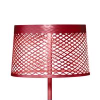 Stojacia lampa Foscarini Twiggy Grid lettura, karmínovo červená