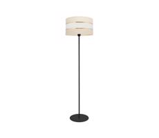 Stojacia lampa HELEN 1xE27/60W/230V krémová/čierna/zlatá