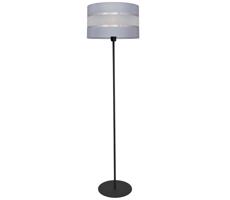 Stojacia lampa HELEN 1xE27/60W/230V šedá/čierna