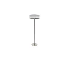 Stojacia lampa SOLO 3xE14/40W/230V šedá/lesklý chróm