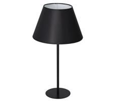 Stolná lampa ARDEN 1xE27/60W/230V pr. 30 cm čierna/biela