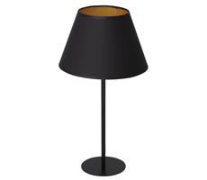 Stolná lampa ARDEN 1xE27/60W/230V pr. 30 cm čierna/zlatá