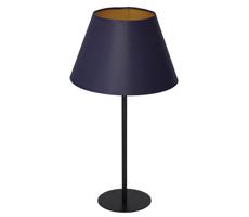 Stolná lampa ARDEN 1xE27/60W/230V pr. 30 cm fialová/zlatá