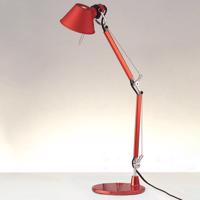 Stolná lampa Artemide Tolomeo Micro červená