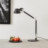 Stolná lampa Artemide Tolomeo Micro, čierna