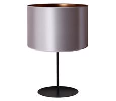 - Stolná lampa CANNES 1xE14/15W/230V 20 cm strieborná/medená/čierna