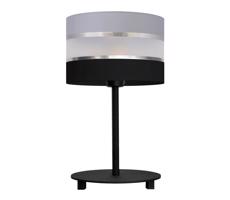 Stolná lampa HELEN 1xE27/15W/230V čierna/šedá/strieborná