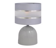 Stolná lampa HELEN 1xE27/15W/230V šedá/strieborná