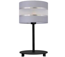 Stolná lampa HELEN 1xE27/60W/230V šedá/čierna