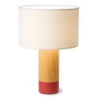 Stolná lampa Klippa koral Trooper alabaster 41cm