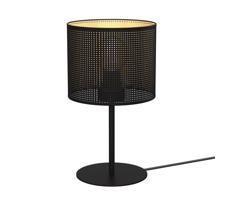 Stolná lampa LOFT SHADE 1xE27/60W/230V pr. 18 cm čierna/zlatá