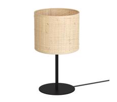 Stolná lampa RATTAN 1xE27/60W/230V pr. 18 cm ratan