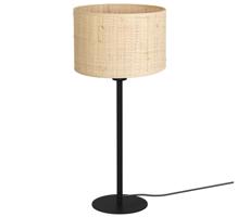 Stolná lampa RATTAN 1xE27/60W/230V pr. 25 cm ratan