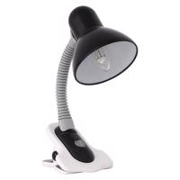 Stolná lampa s klipom Kanlux Suzi 07151 čierna