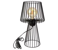 Stolná lampa TORRI 1xE27/15W/230V čierna