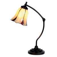 Stolná lampa Tulipania v štýle Tiffany 1-plameňová