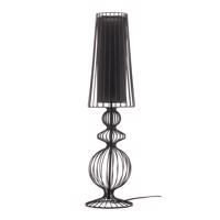 Stolová lampa Aveiro L z kovu výška 78 cm čierna