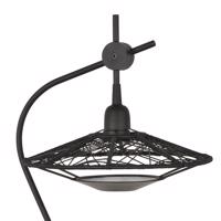 Stolová lampa Forestier Carpa, čierna