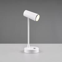 Stolová LED lampa Lenny CCT s batériou, biela