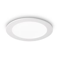 Stropné LED svetlo Groove round 3 000 K 16,8 cm